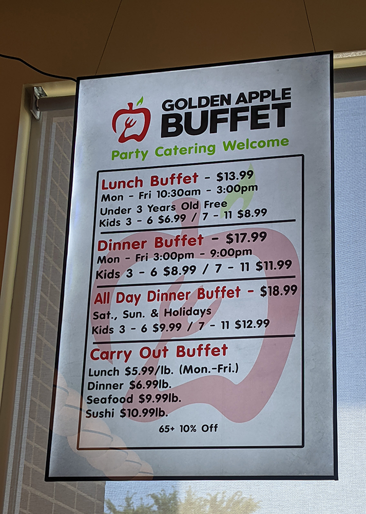 New Papillion Business: Golden Apple Buffet Opens 13 June ...